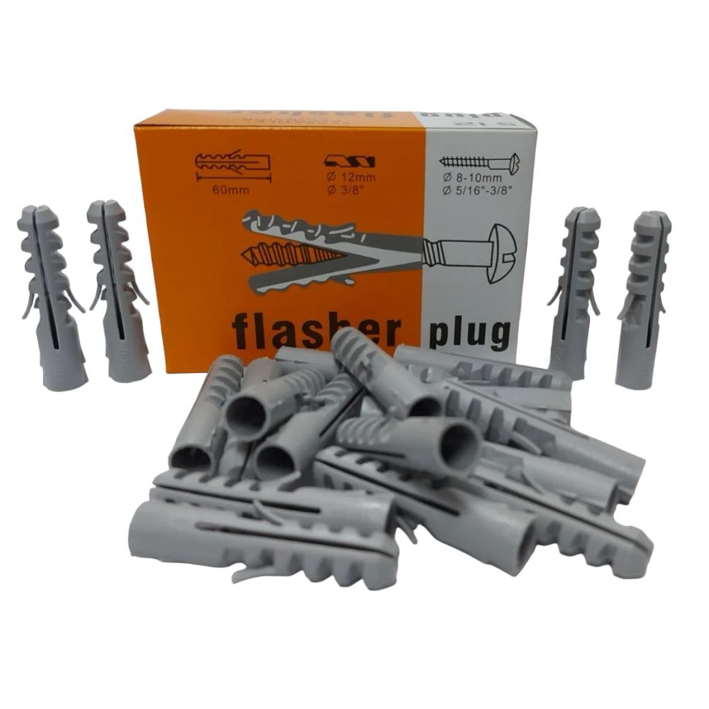 ProductoTACO PLASTICO S-12 DE 12MM GRIS GRANEL