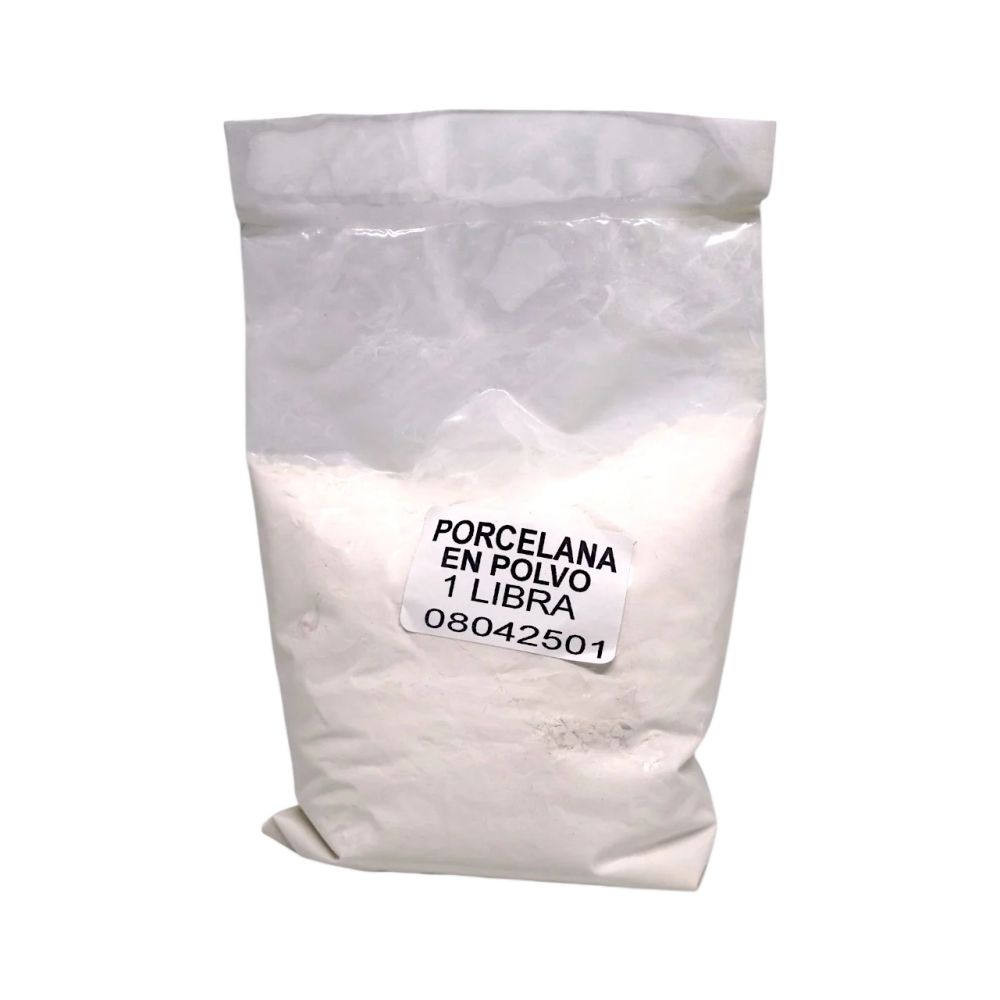 ProductoPORCELANA BLANCA BOLSA DE 1-LBS