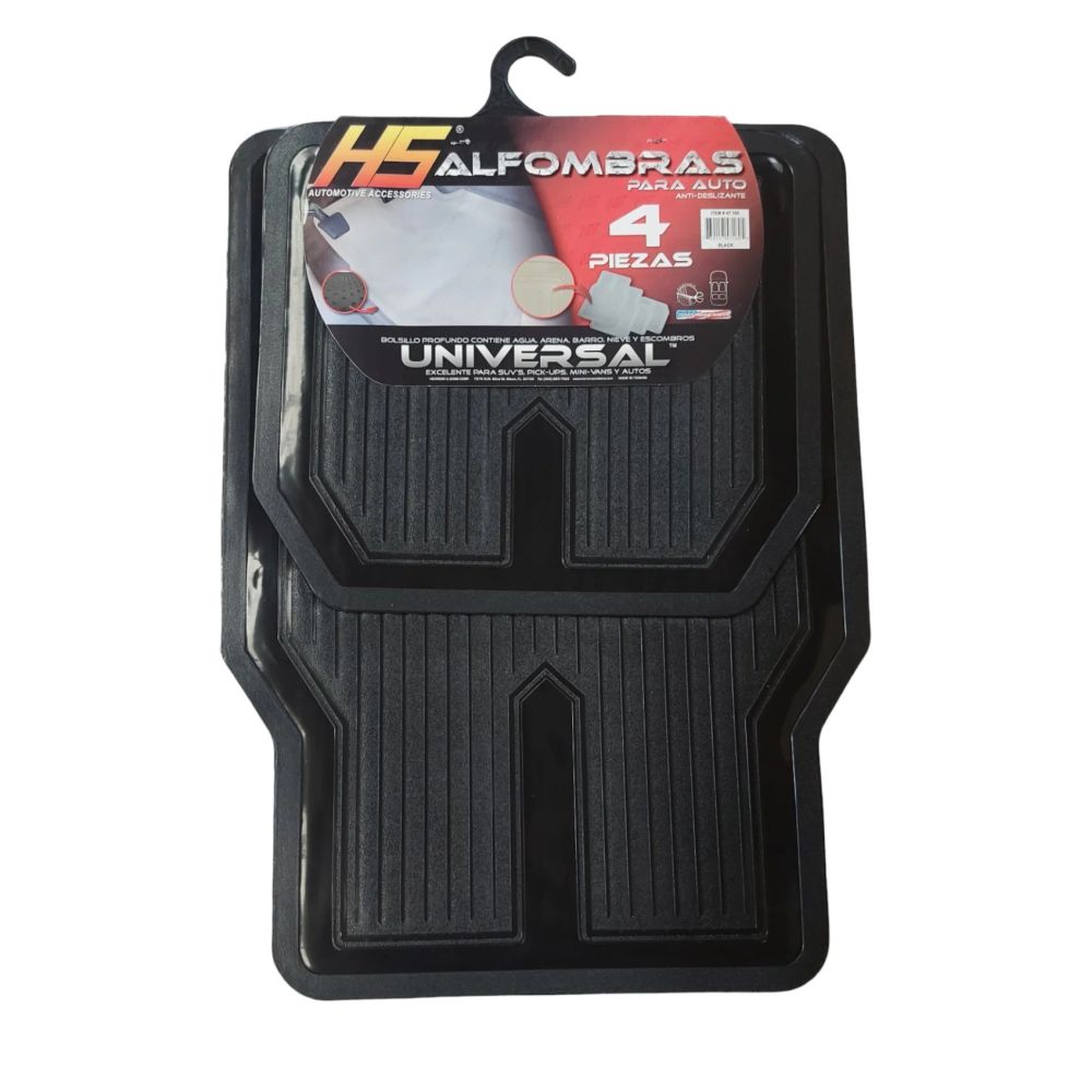 ProductoALFOMBRA CARRO VINYL 4PCS H.S. BK   47.160