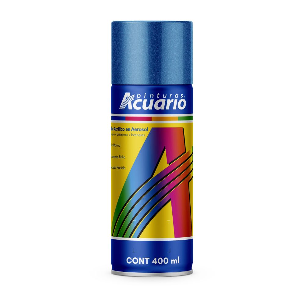 ProductoPINTURA SPRAY ACUARIO AZUL METALICO 779