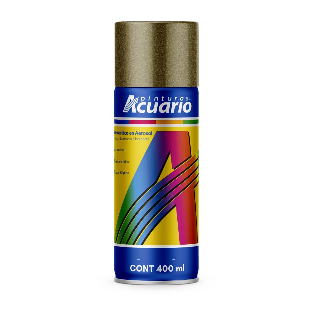 ProductoPINTURA SPRAY ACUARIO ORO RICO 786
