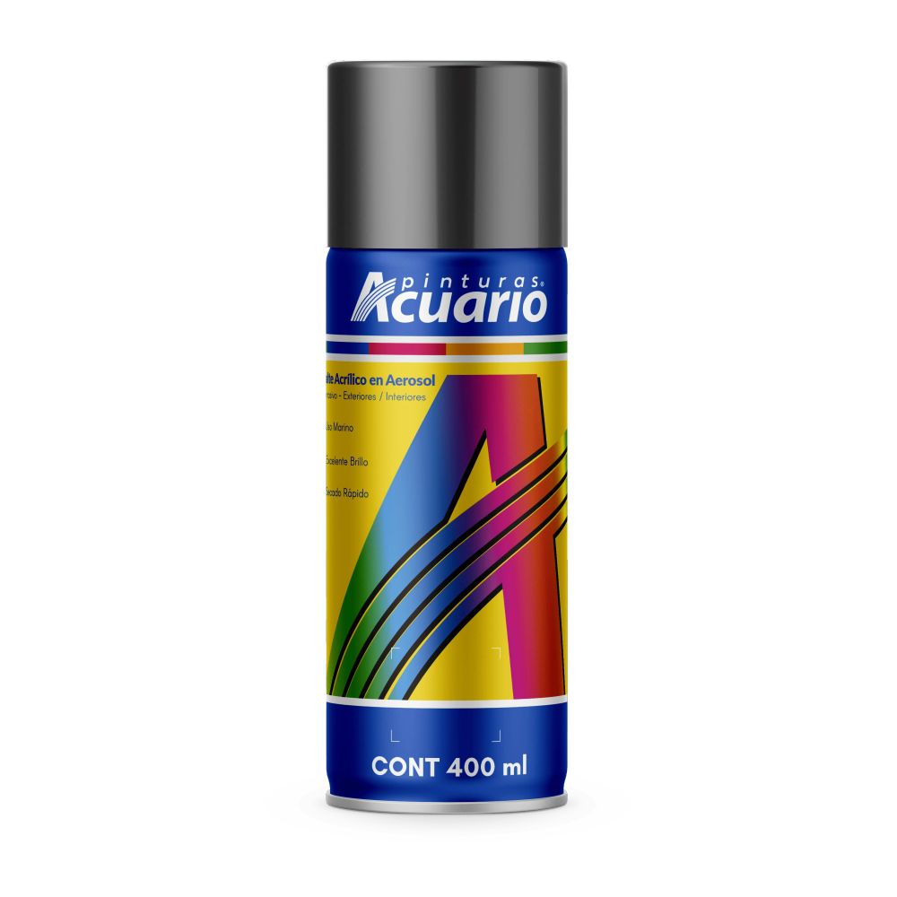 ProductoPINTURA SPRAY ACUARIO GRIS ACERO 760