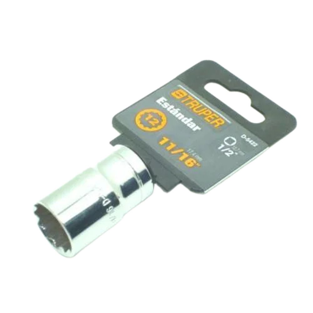 ProductoCUBO TRUPER 11/16X1/2 D-5422 12-PUNTAS  13305