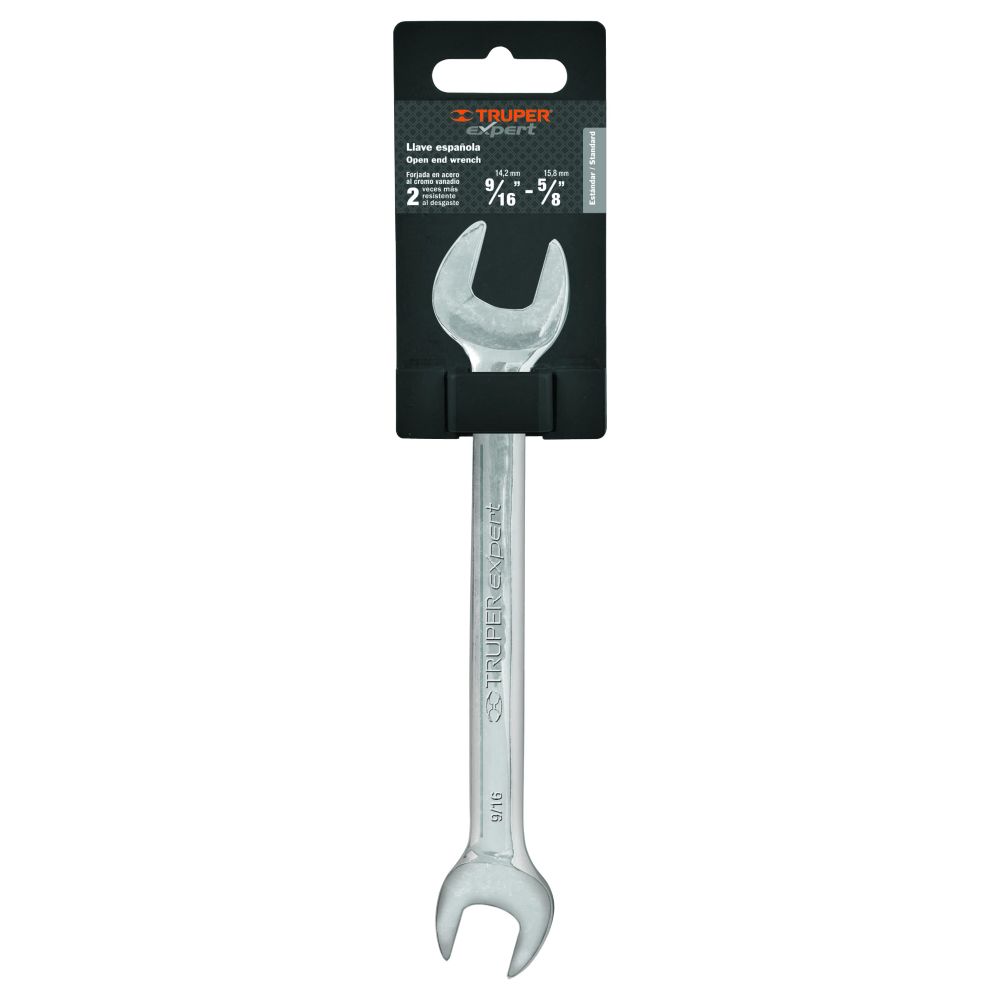 ProductoLLAVE FIJA  9/16X5/8 LL-3030 TRUPER  15690