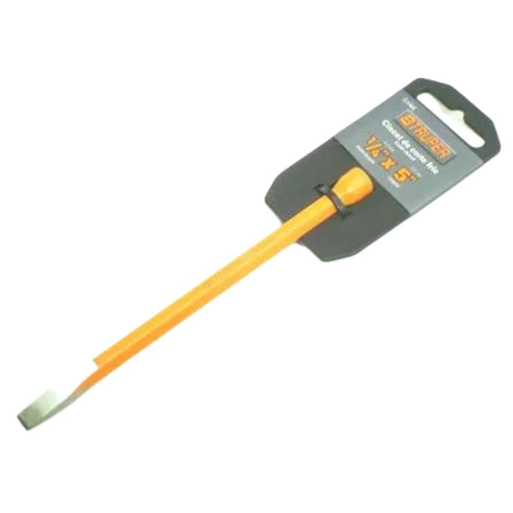 ProductoCINCEL HEXAGONAL 1/4X 5 TRUPER PLANO  12100