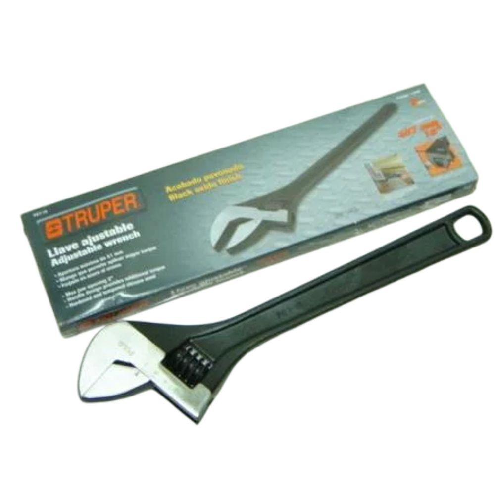 ProductoLLAVE AJUSTABLE 18 PET-18 PAVONADA TRUPER 15498  15498