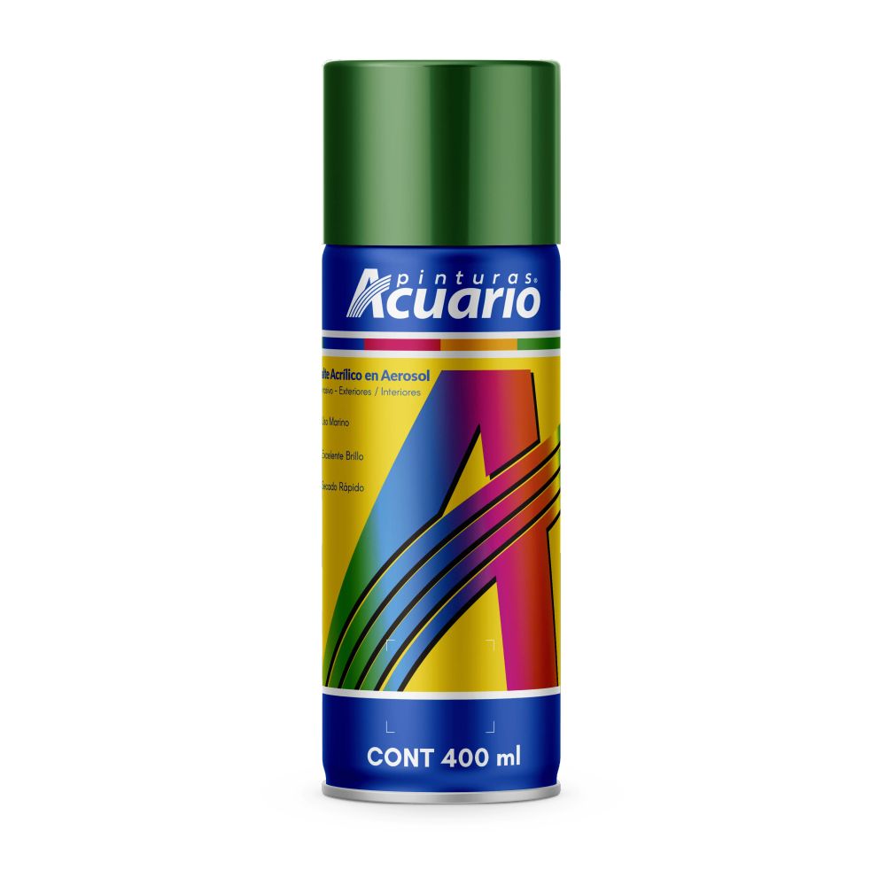 ProductoPINTURA SPRAY ACUARIO VERDE ECOLOGICO 772