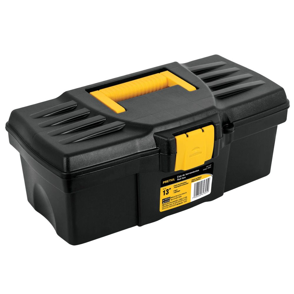 ProductoCaja  para herramienta pretul 13 chp-13p negro/ amarillo  20531