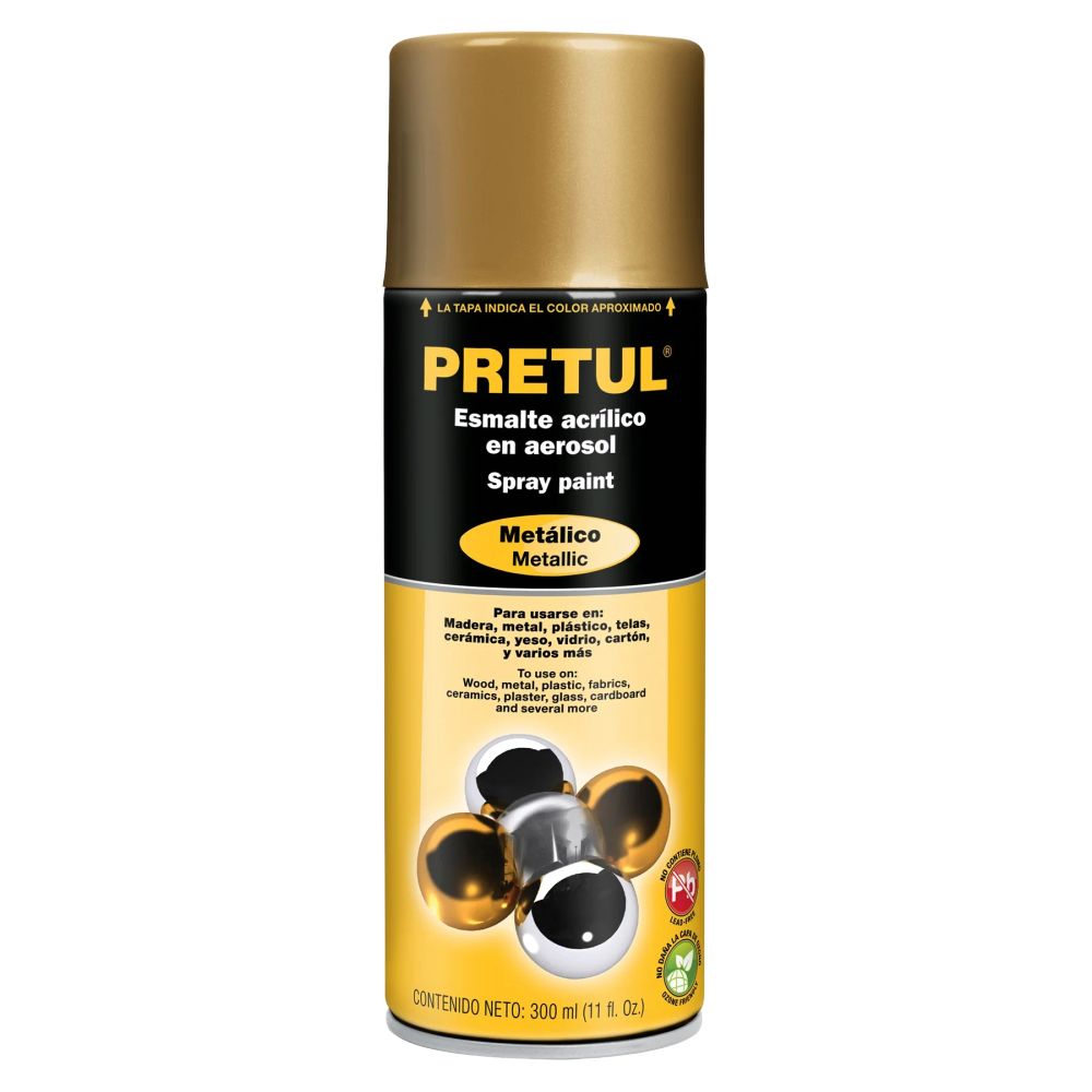 ProductoPINTURA SPRAY PRETUL PLATA PAM-PL-P 27174