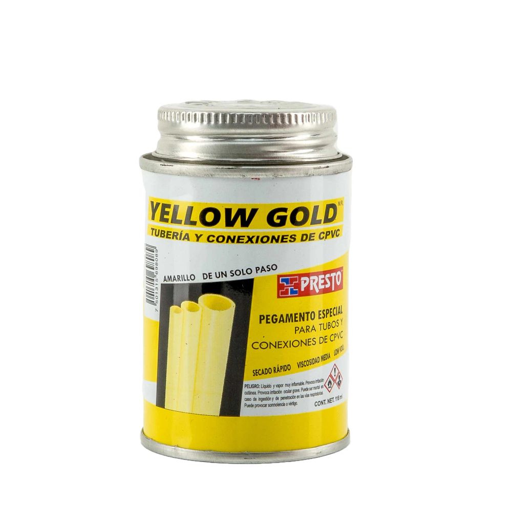 ProductoPEGAMENTO CPVC FLOWGUARD 118ML PRESTO 9808