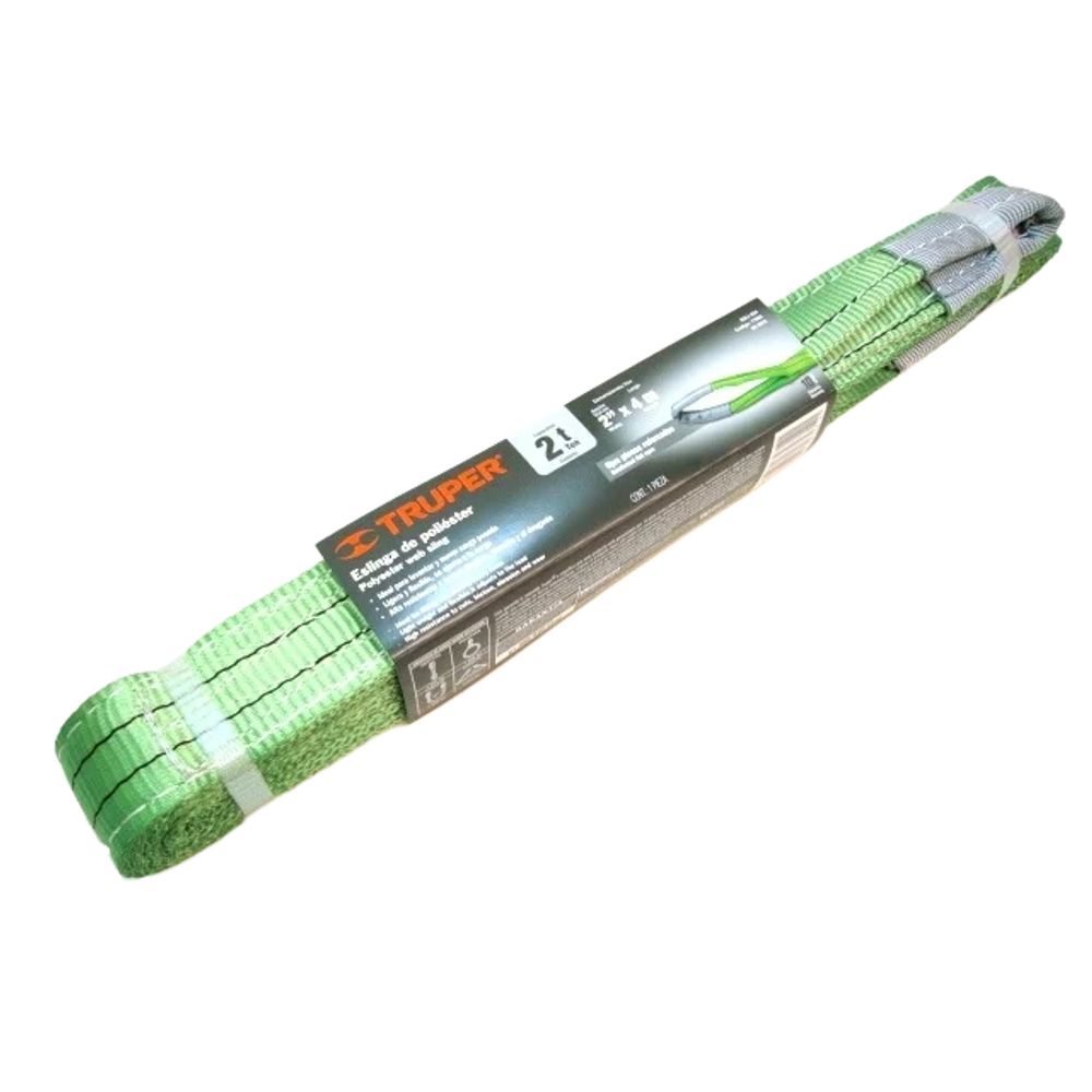 ProductoFAJA  PARA SUJETAR CARGA 2 TON 2"X4MTS TRUPER  17868