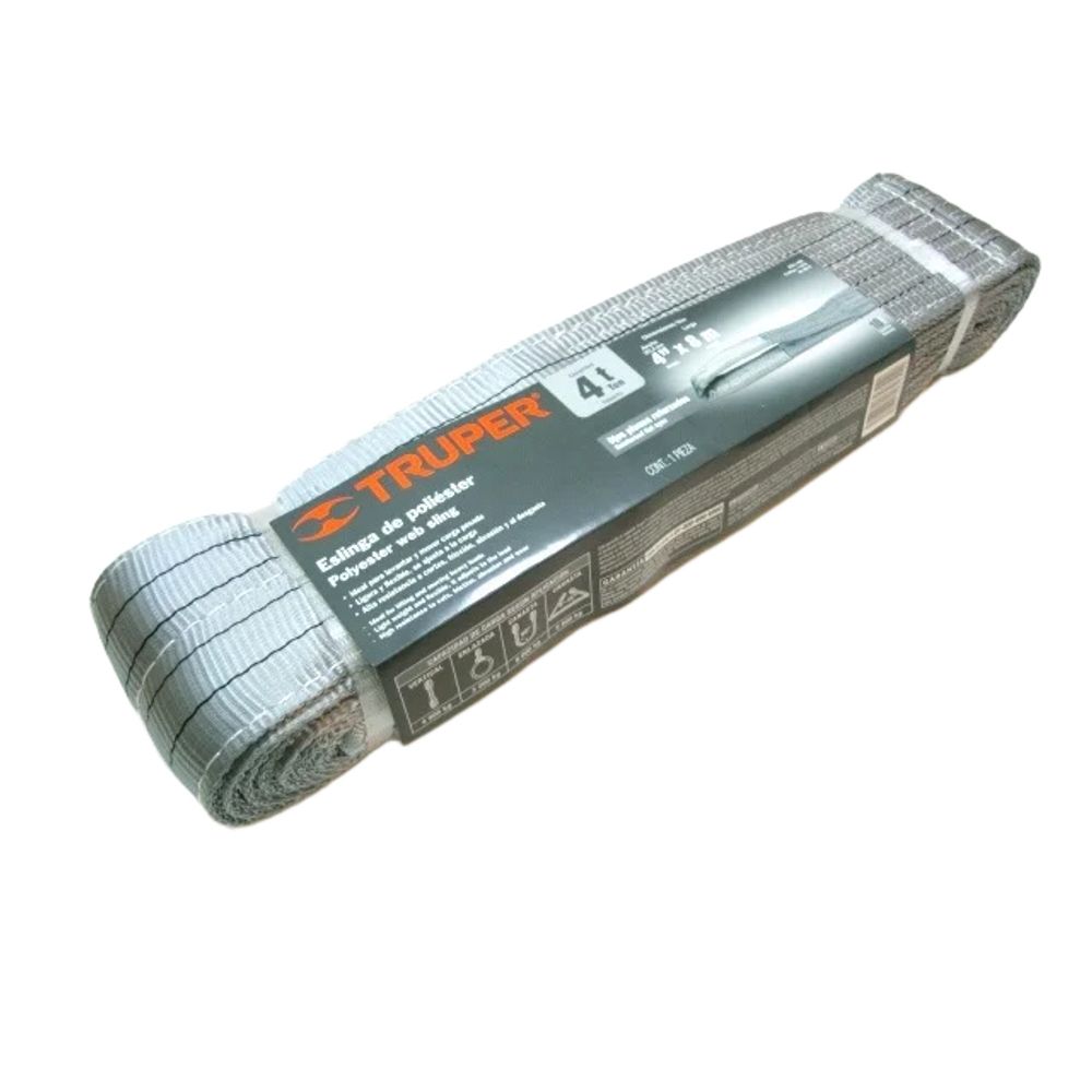 ProductoFAJA  PARA SUJETAR CARGA 4 TON 4"X8MTS TRUPER  17878