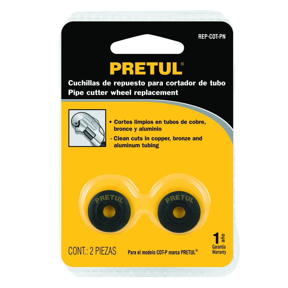 ProductoCUCHILLA PARA CORTATUBO PRETUL 2-PCS 20963