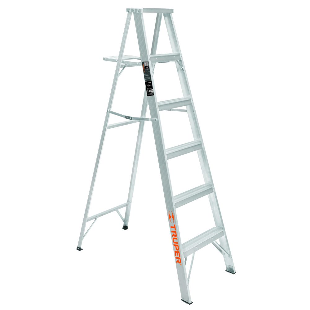 ProductoESCALERA ALUMINIO TIPO A 6 385LBS ESTA-25 CON BAND TRUPER 10450