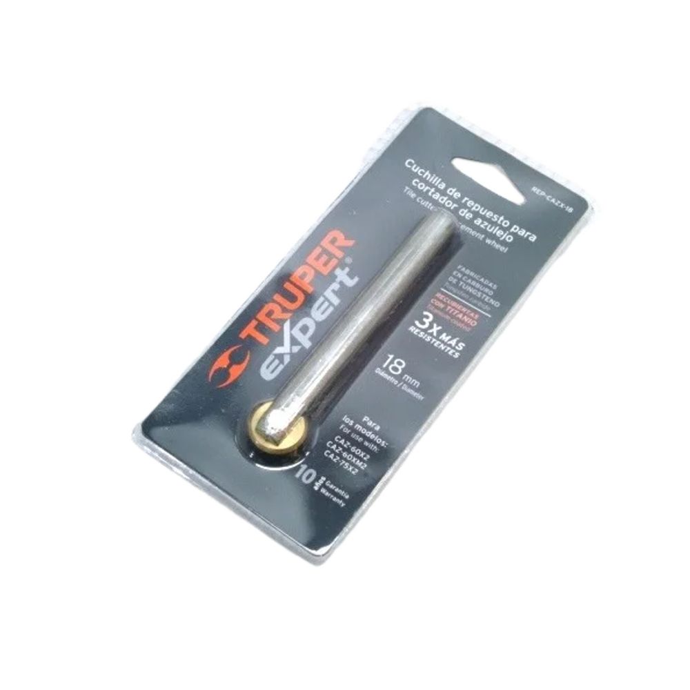 ProductoREPUESTO  PARA CORTADOR AZULEJO CUCHILLA REP-CAZX-18 TRUPER  15832