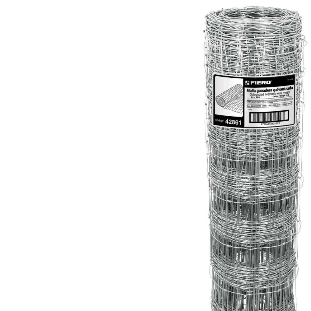 ProductoMALLA GANADERA 1.4MX50M FIERO MAGA-50X14 42861