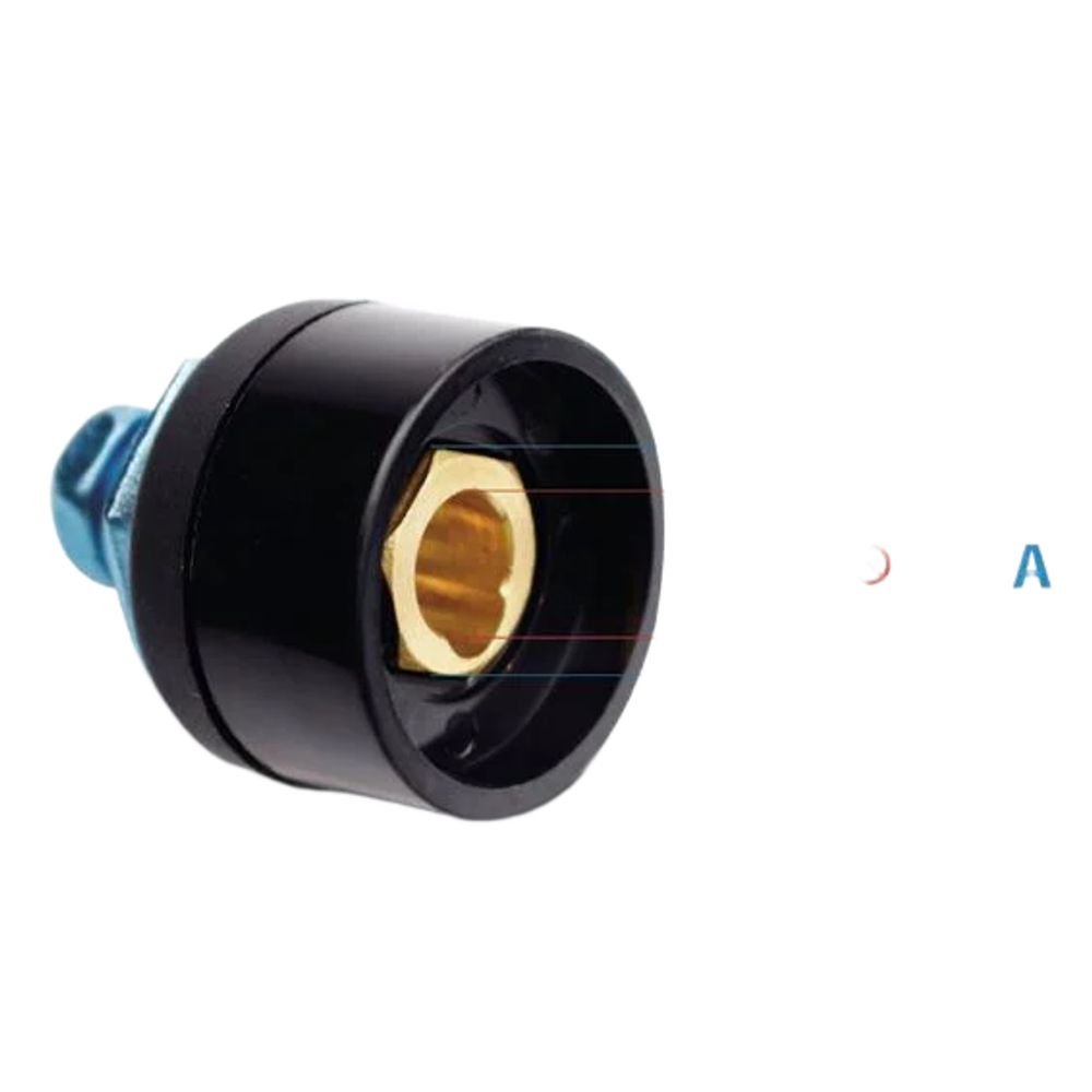 ProductoCONECTOR RAPIDO HEMBRA PARA SOLDADORA 300A 35/50 GRANDE SWEISS G2-211