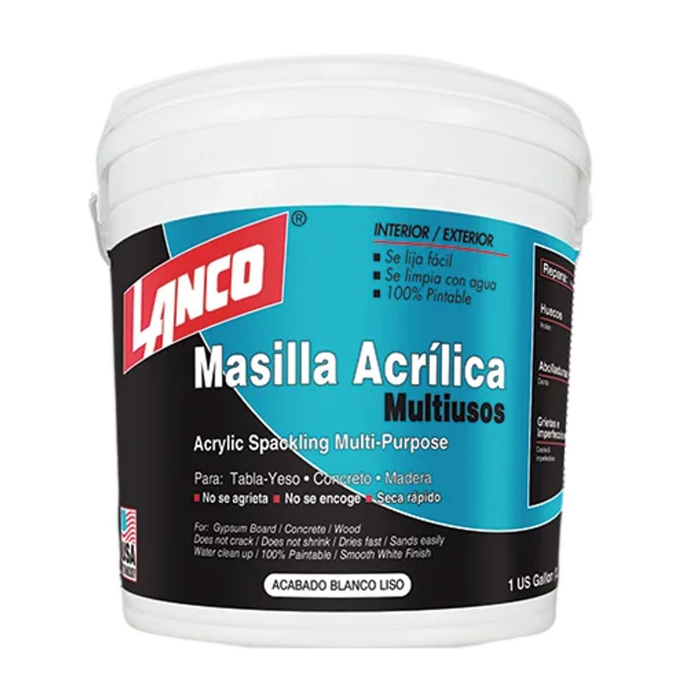 ProductoMASILLA LANCO BLANCA INTERIOR Y EXTERIOR GL SC101-4