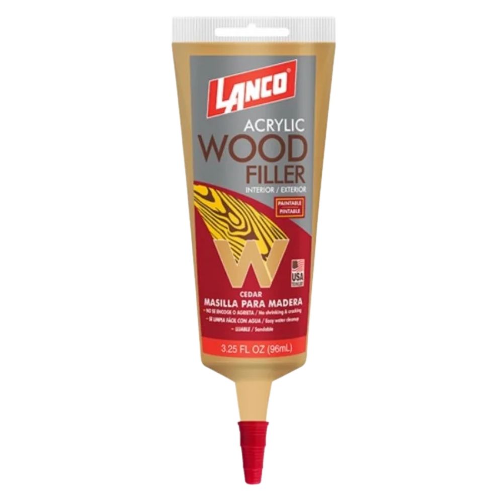 ProductoMASILLA LANCO ACRYLIC WOOD FILLER 5.5ONZ PARA MADERA CEDAR MATE TP143-19