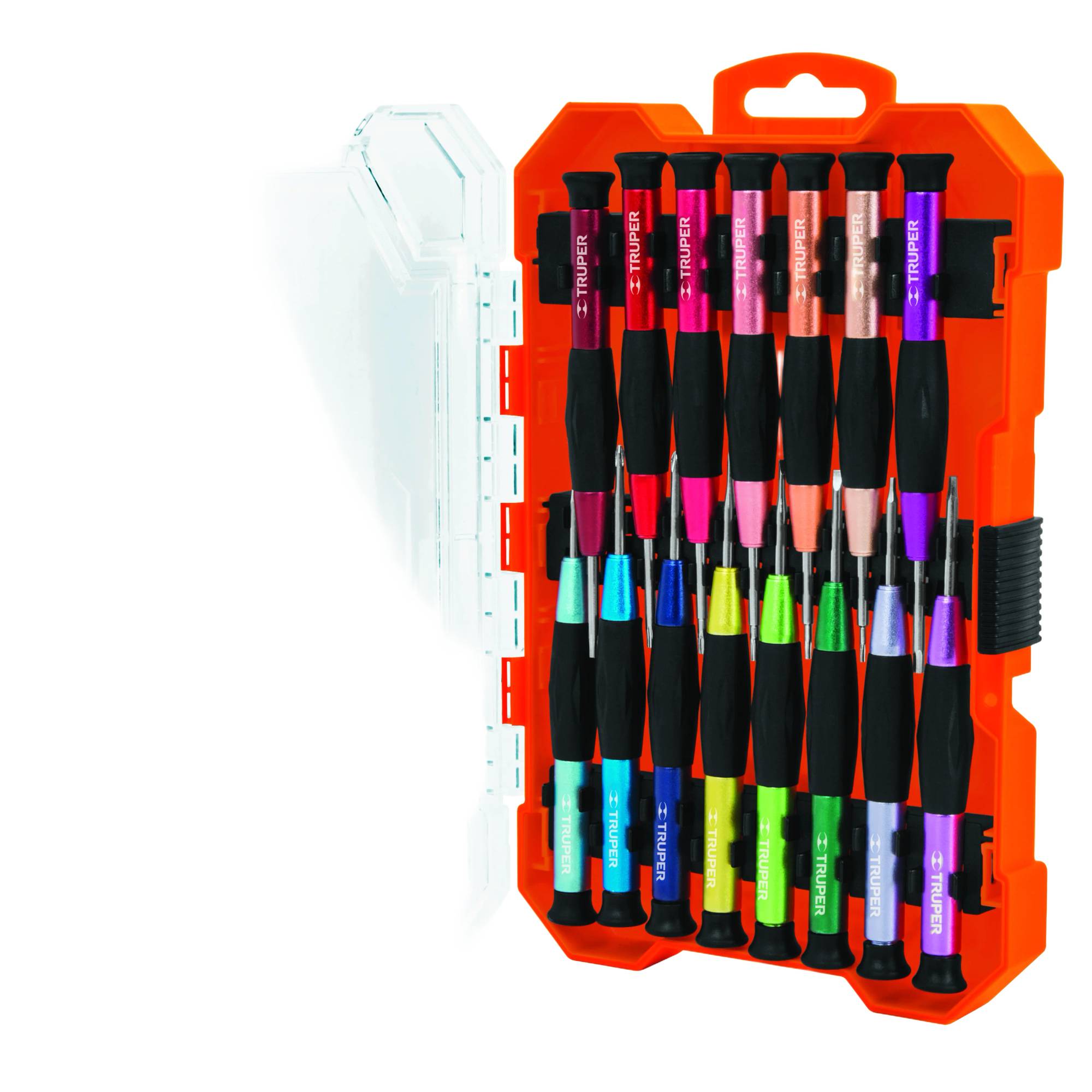 ProductoDesarmador  para joyero 15-pzs estuche truper  14205