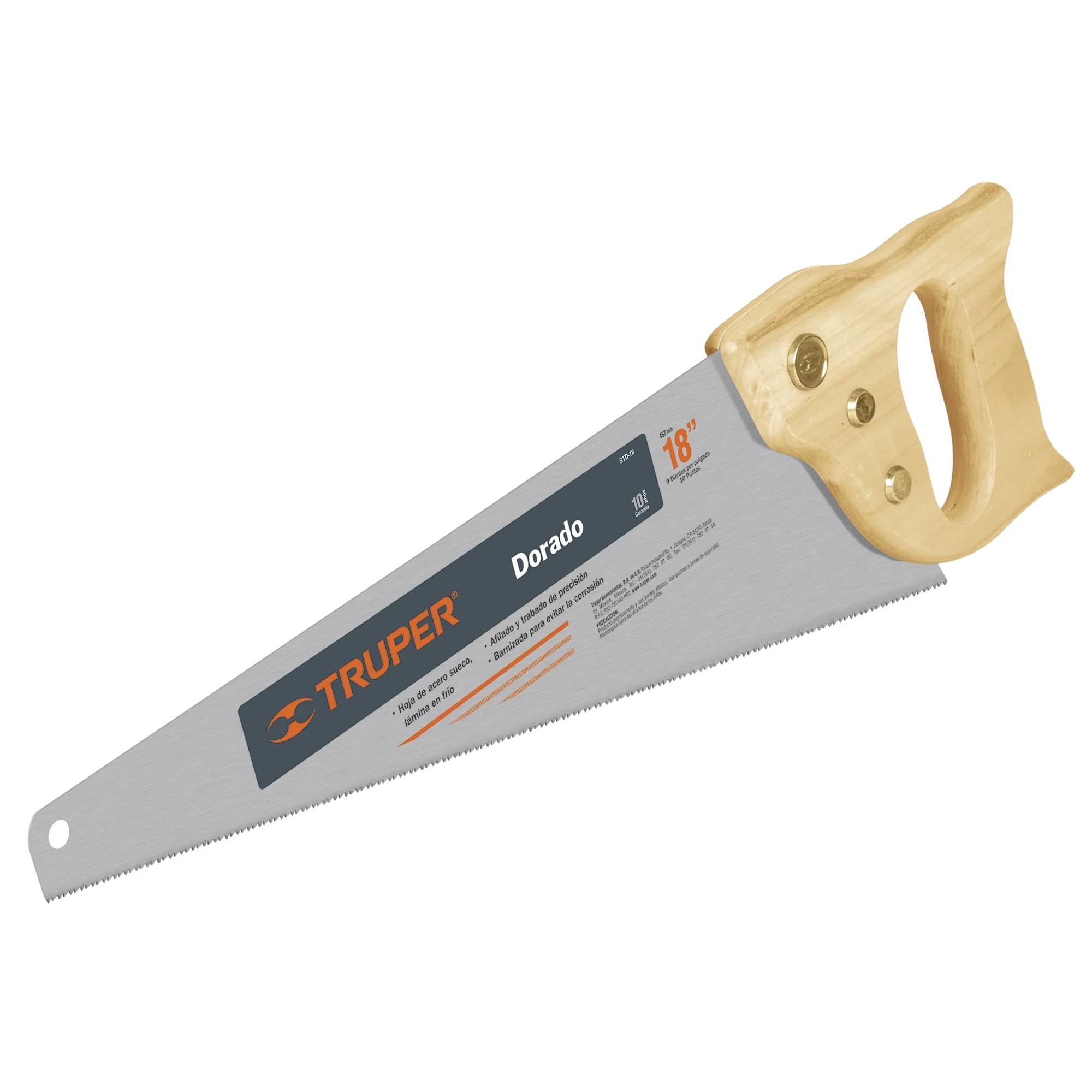 ProductoSerrucho de 22 std-22 truper dorado  18169