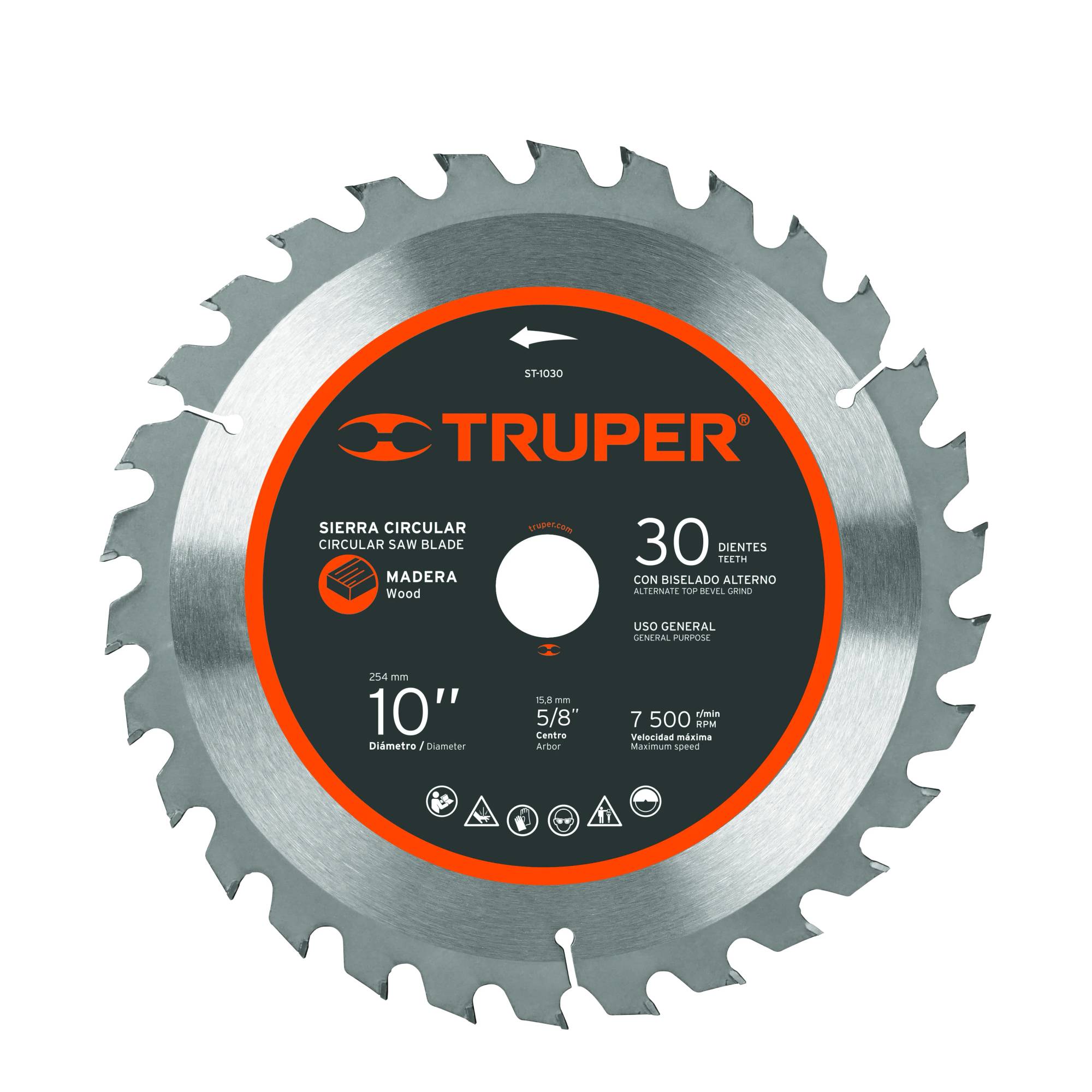 ProductoDisco sierra circ 10 truper st-1030  18304