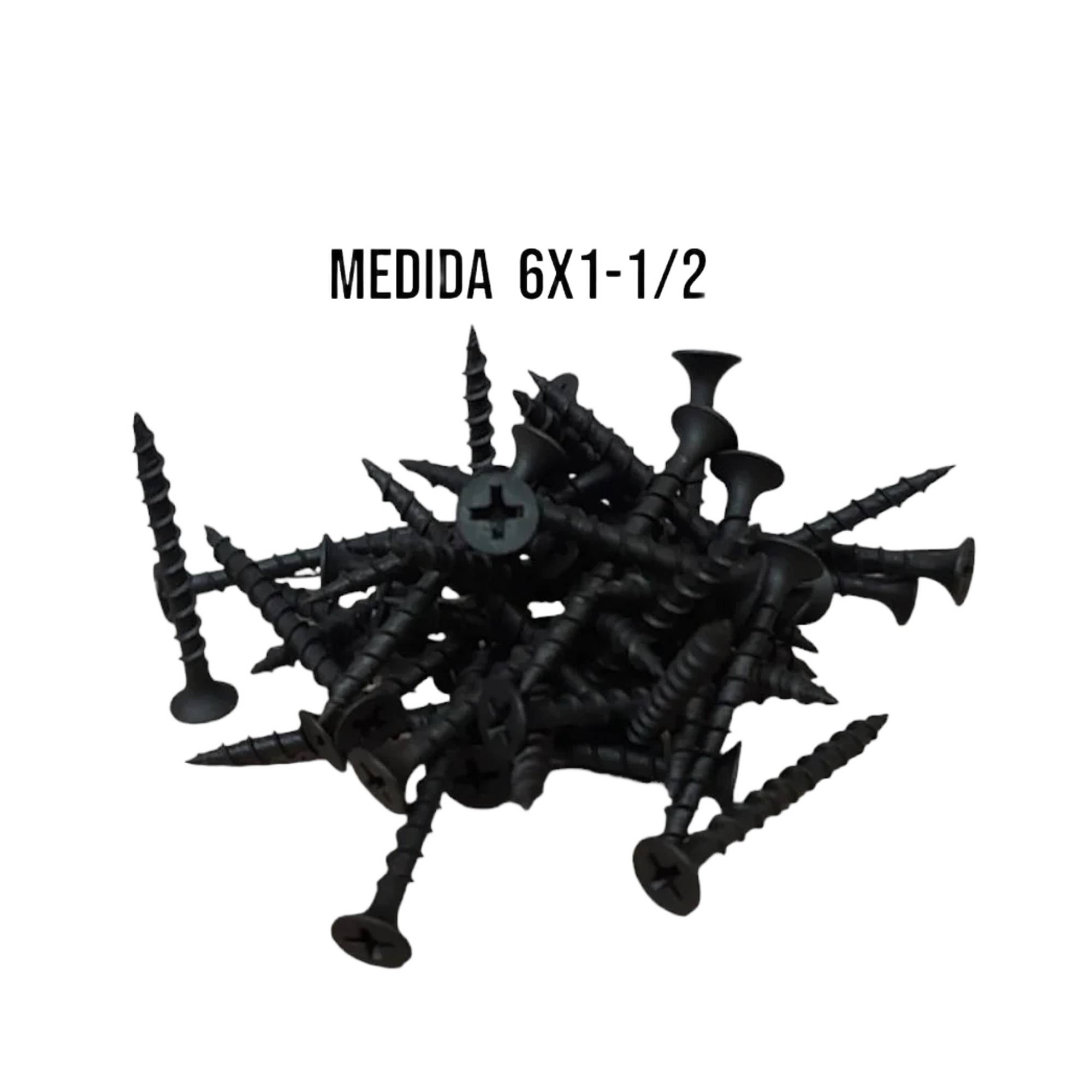 ProductoTornillo tablayesod 6x1-1/2 punta/nor neg