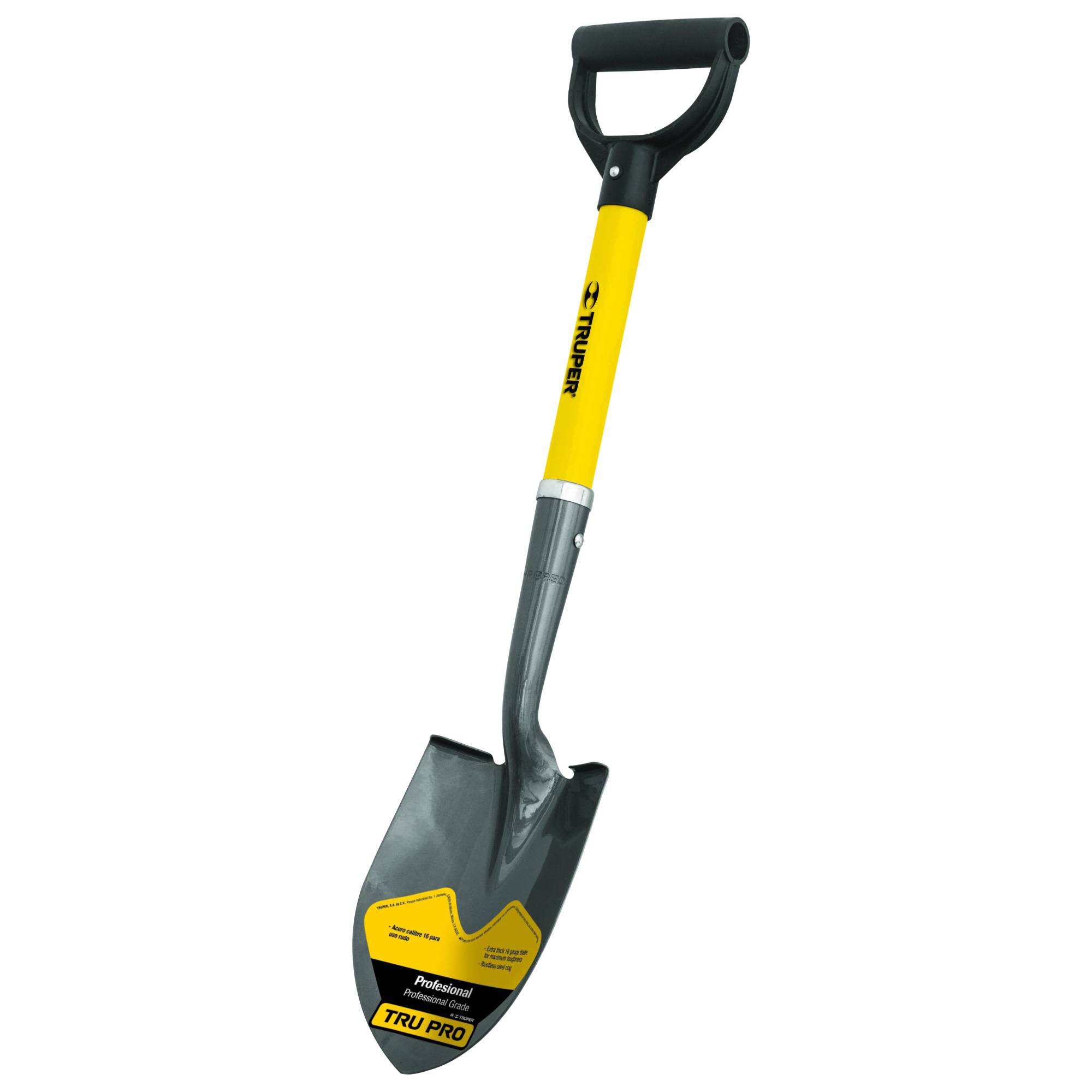 ProductoPala con mango truper tr-by-f redonda  17195