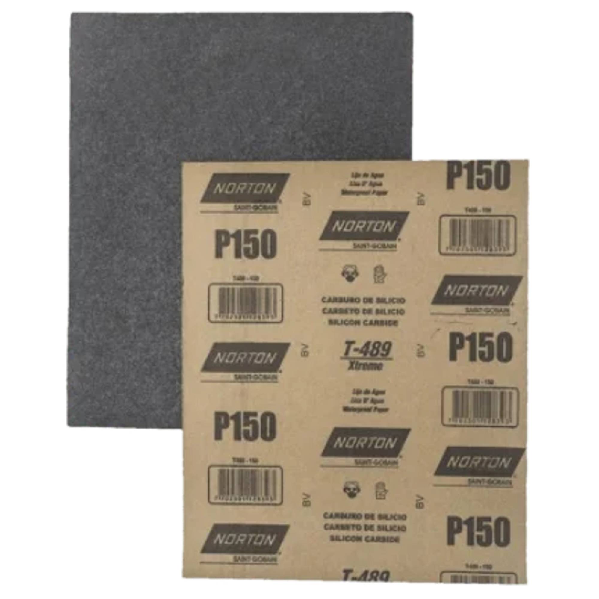 ProductoLija para hierro gr.150 t489 de agua norton 66623387624