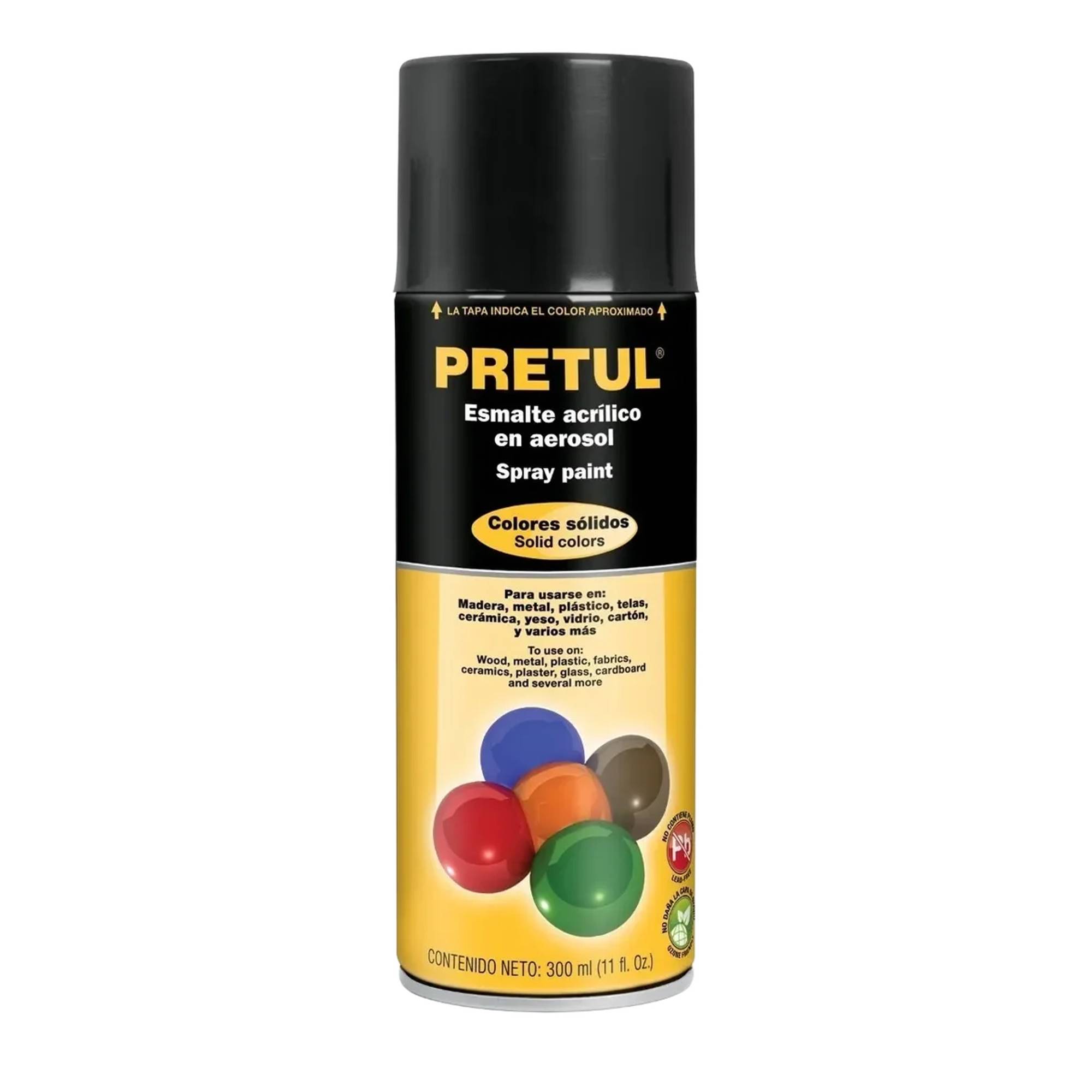 ProductoPintura spray pretul negro brillante pa-nb-p 27170