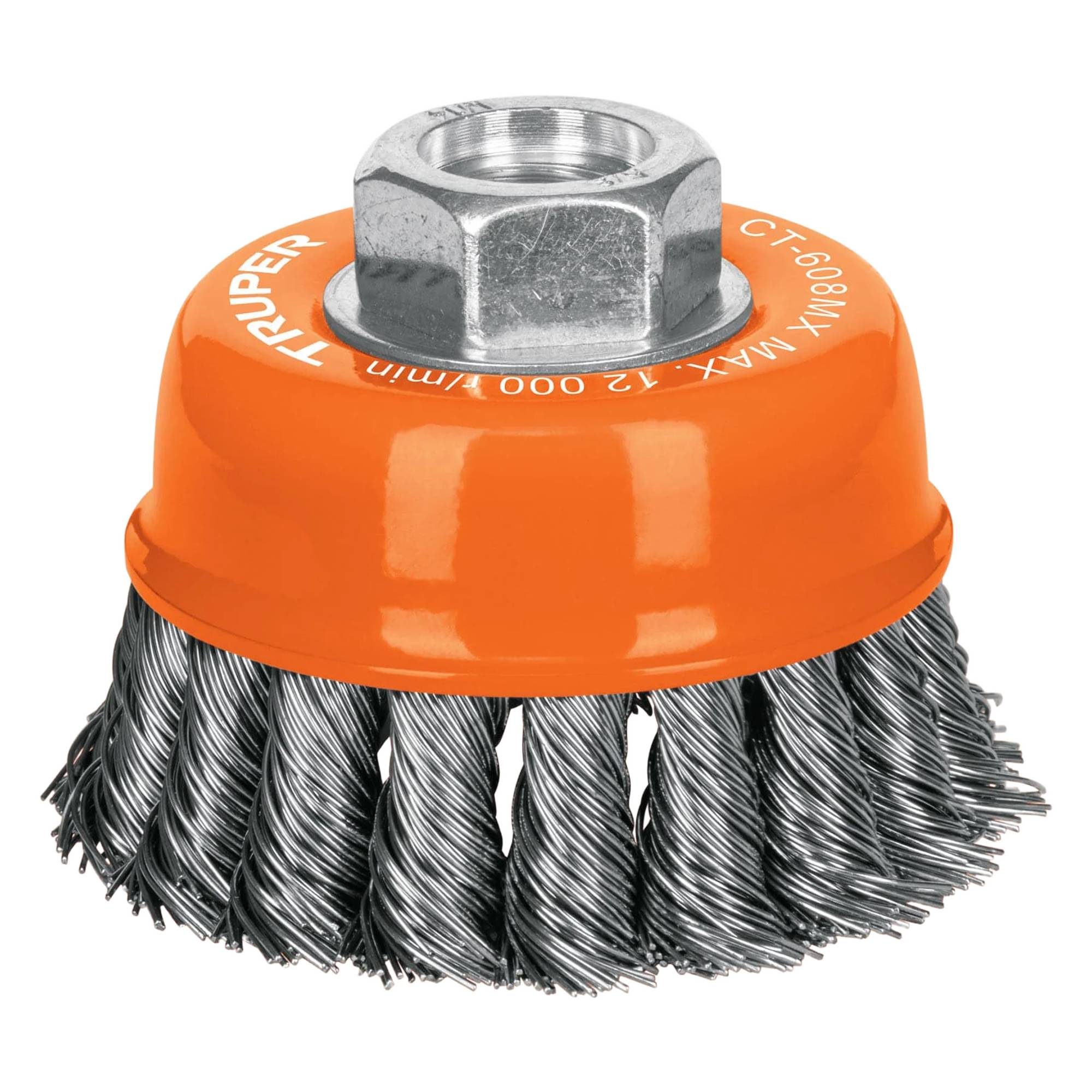 ProductoCepillo de alambre truper tipo copa 3 m14 0.5mm trenz 17530