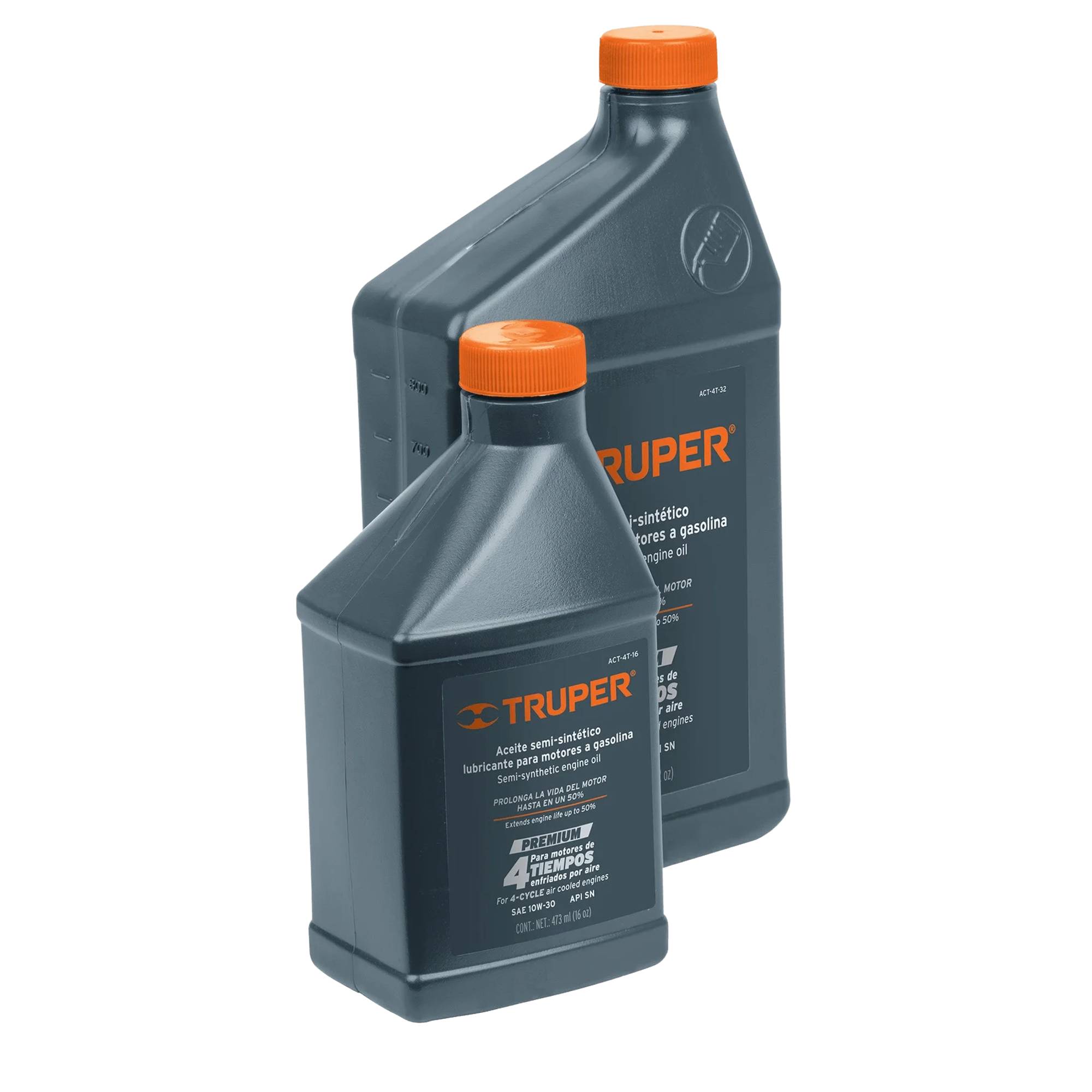 ProductoAceite motor 4 tiempos truper 946ml act-4t-32 14929