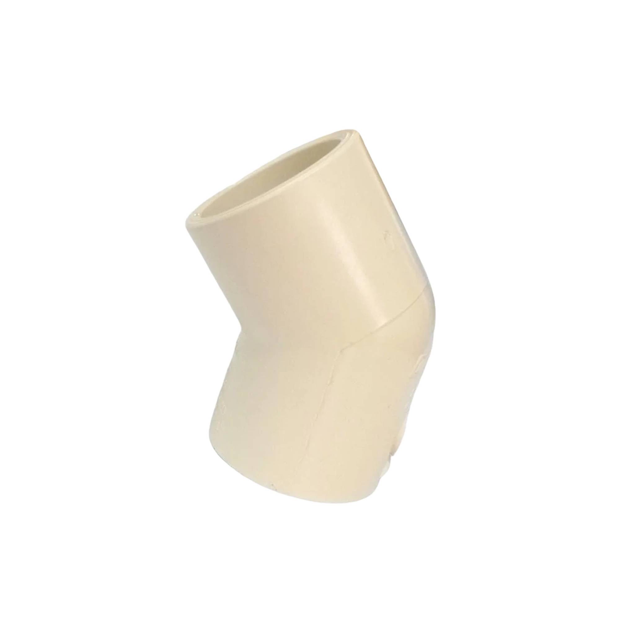 ProductoCodo cpvc para agua caliente 1/2x45 inyectado sdr durman 2012151