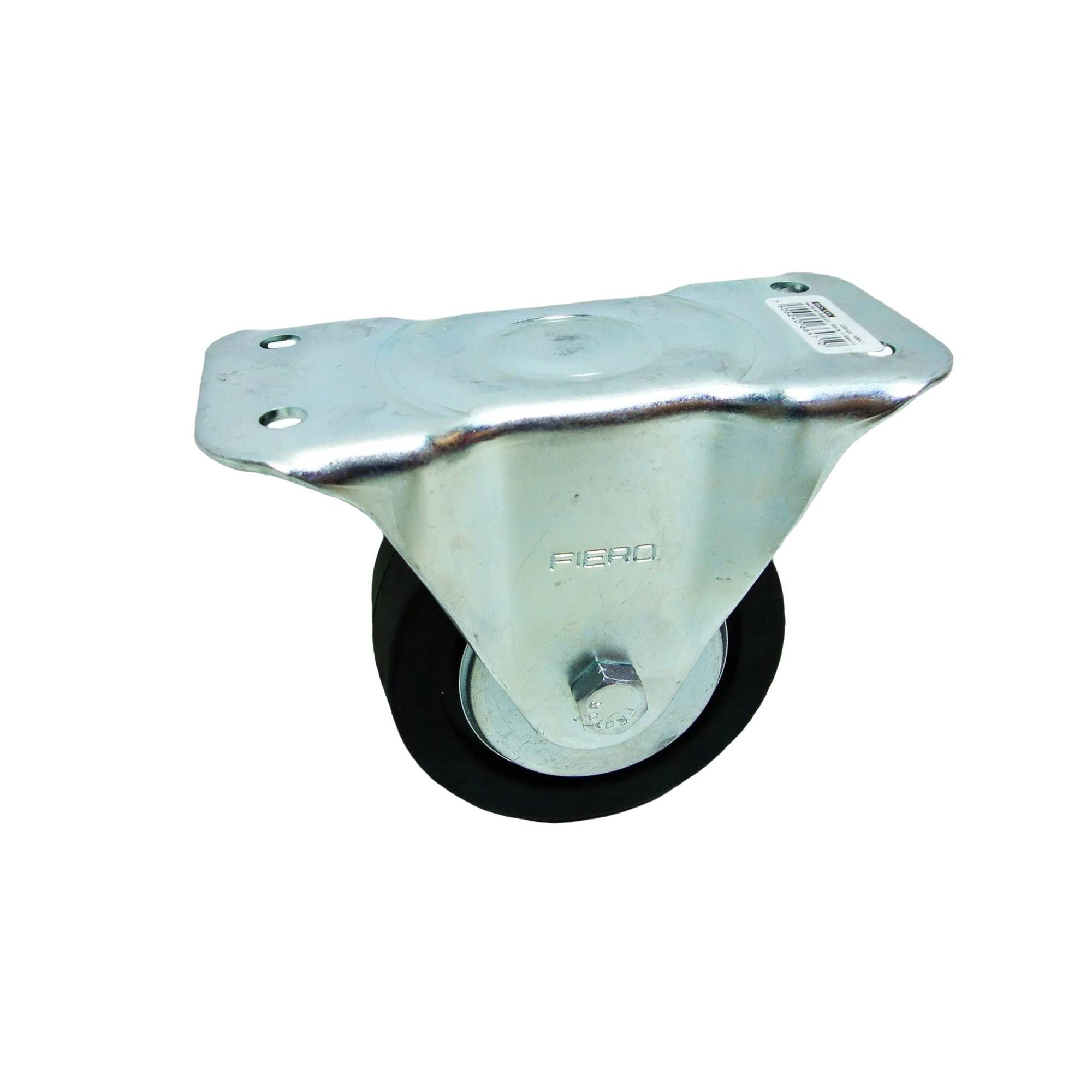 ProductoRodo fiero plano 4 100kg con placa fija con balero 48601