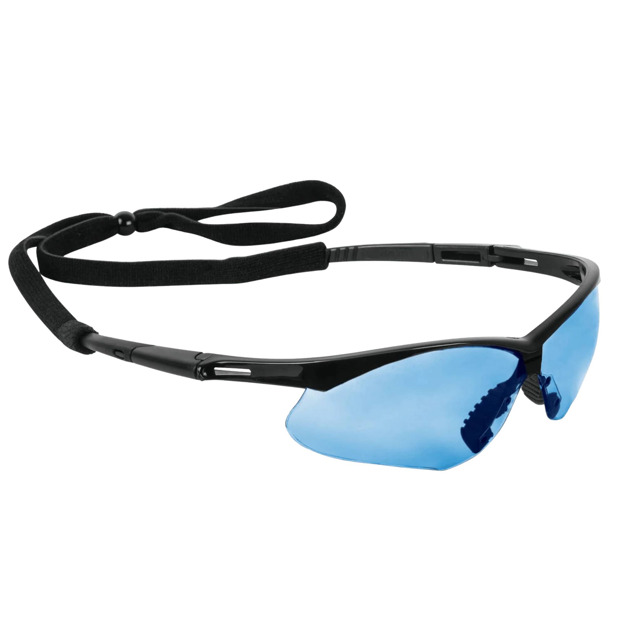 ProductoAnteojo de seguridad truper sport azul antiempano con cordon lesp-sz 15176
