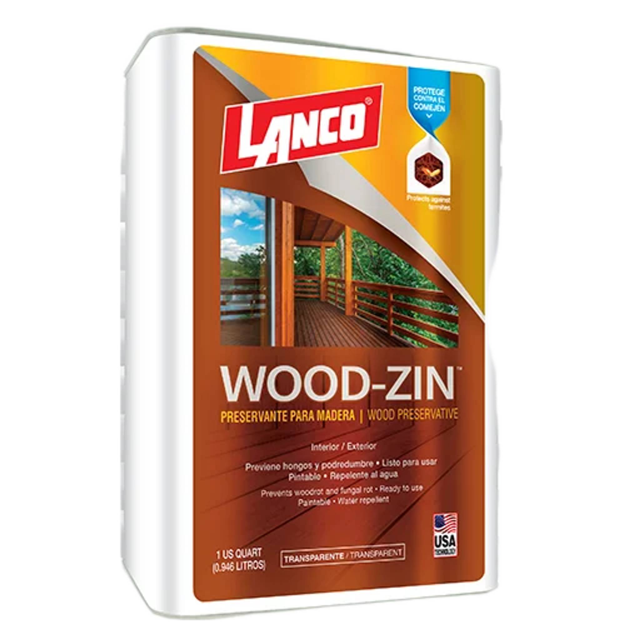 ProductoCurador para madera transparente lanco 1/4 pr502-5